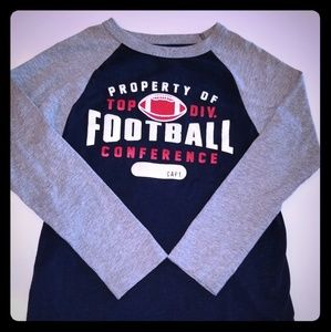 childrens long sleeve football shirts
